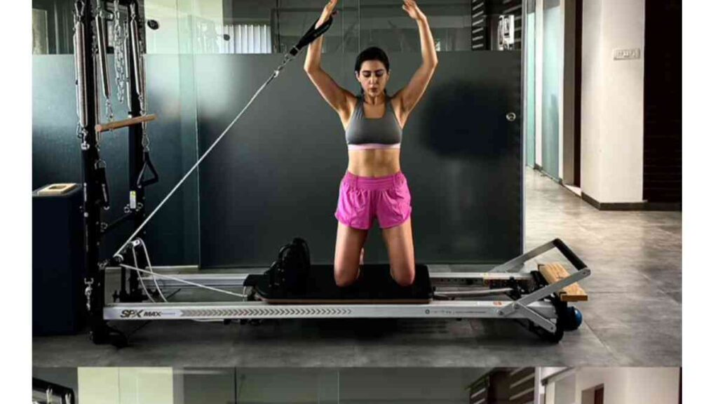 Sara Ali Khan sweats it out in gym to overcome Monday blues drops fitness video 1 1