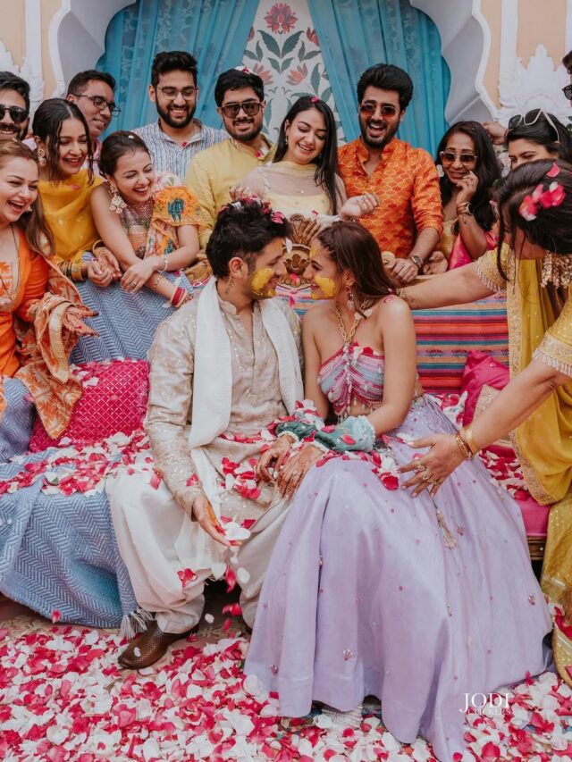 Surbhi Chandna and Karan Sharma