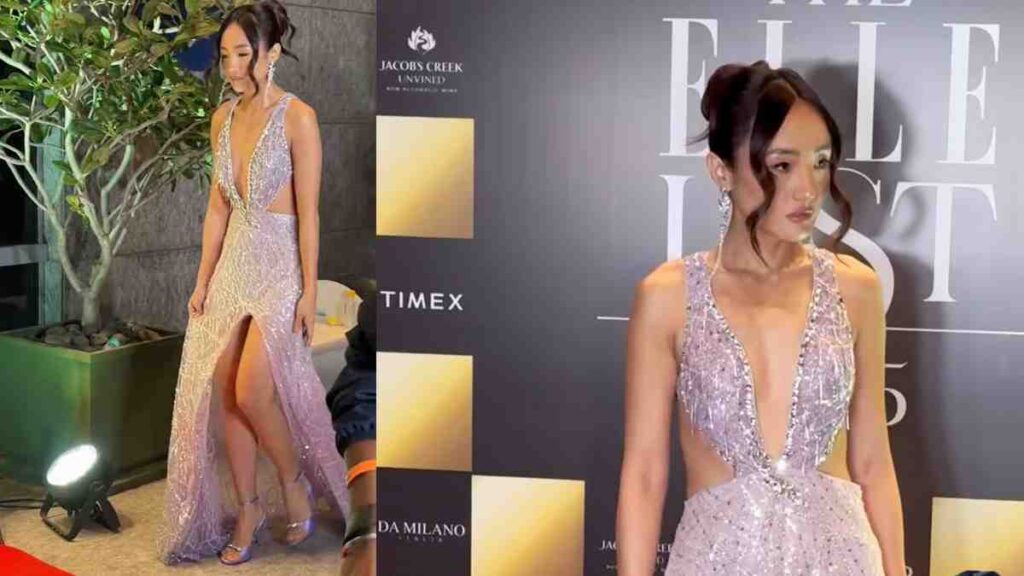 Chum Darang's Glittery Gown Steals the Show