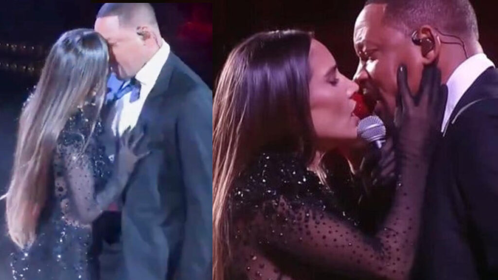 Will Smith and India Martínez