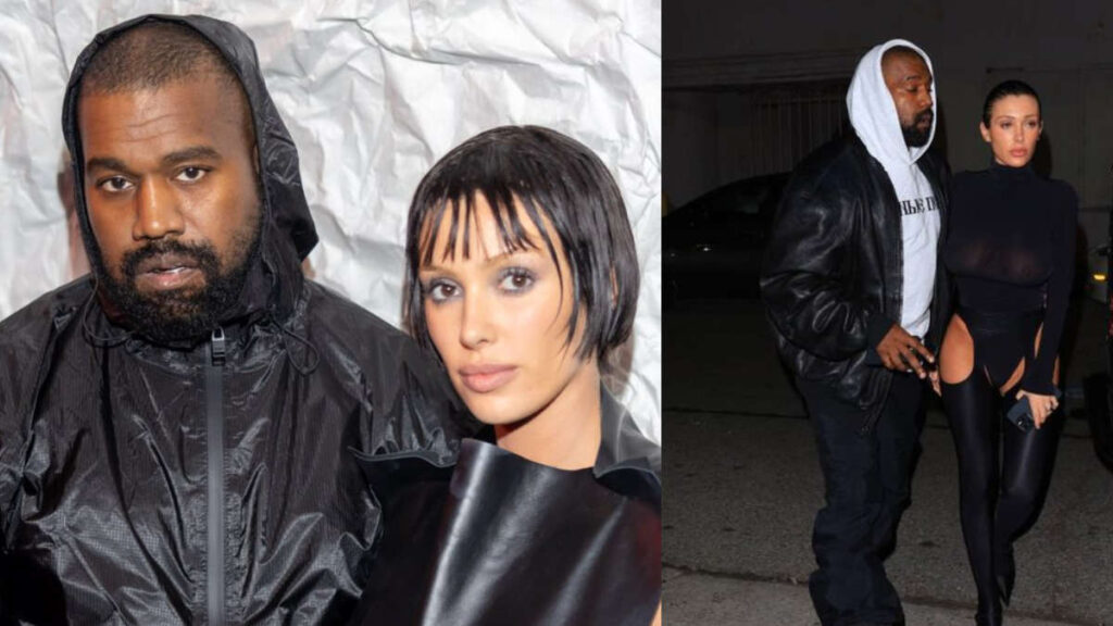 Kanye West and Bianca Censori