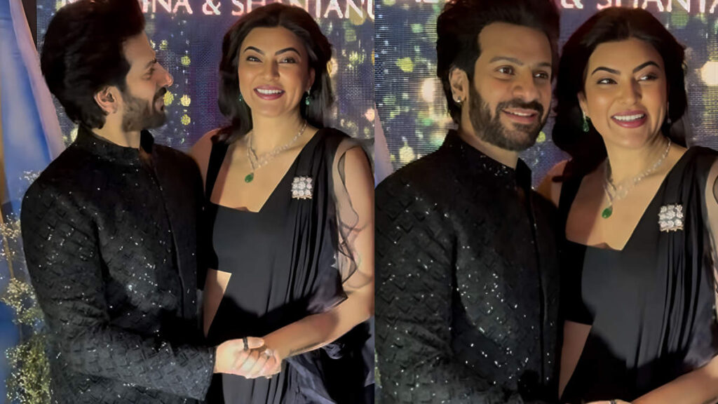 Karan Veer Mehra and Sushmita Sen_pic courtesy X