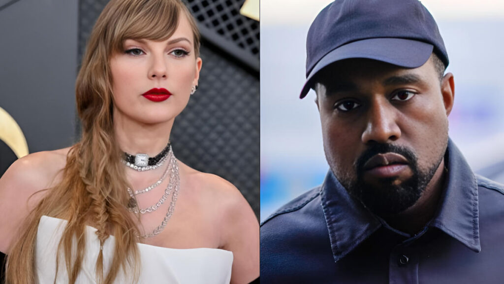 Taylor Swift and Kanye West_pic courtesy X