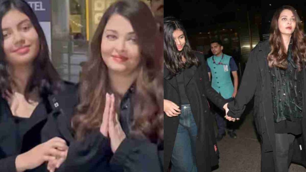 Aishwarya Rai Bachchan and Aaradhya Bachchan's Elegant Return from Cannes