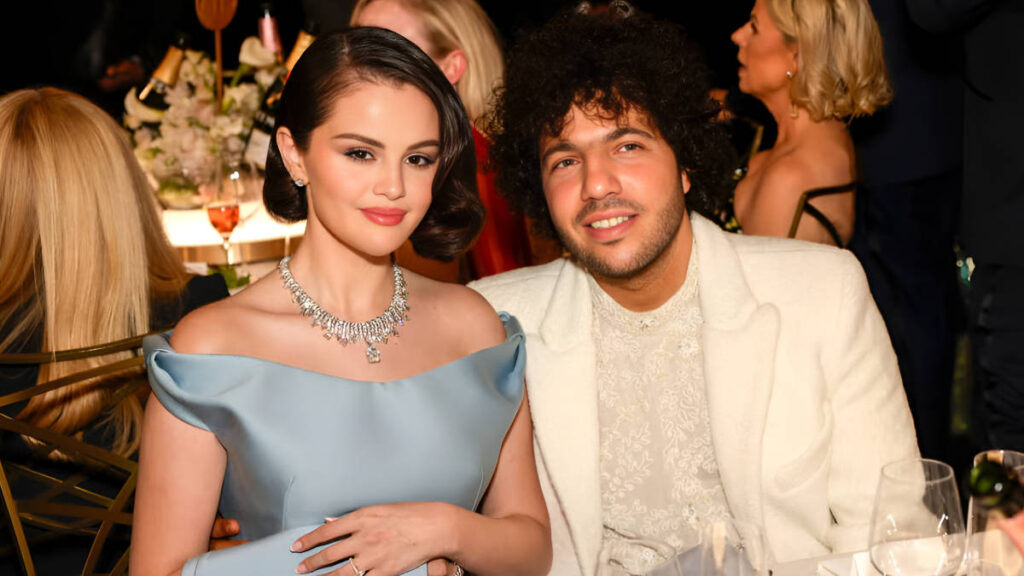 Selena Gomez and Benny Blanco_pic courtesy Elle