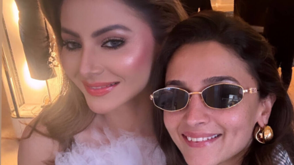 Urvashi Rautela and Alia Bhatt_pic courtesy X