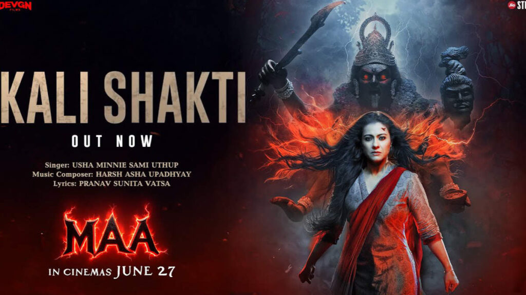Maa - Kali Shakti Song starring Kajol_pic courtesy Youtube