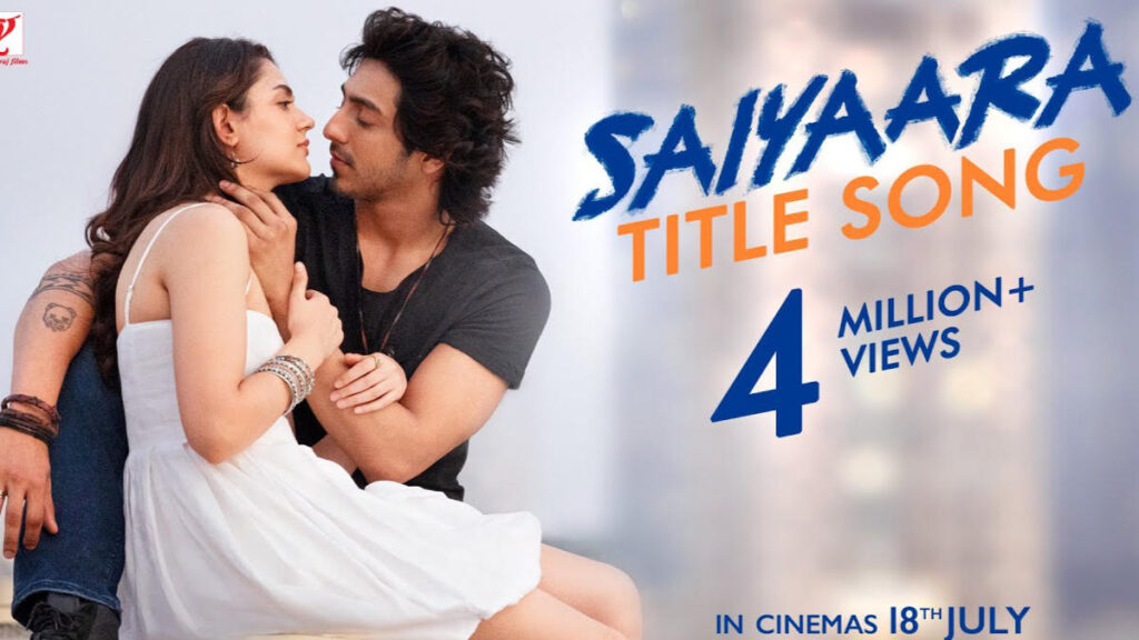 Saiyaara Title Song starring Ahaan Panday, Aneet Padda_pic courtesy Youtube