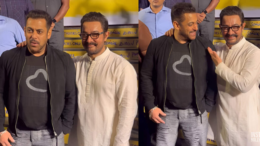 Salman Khan and Aamir Khan_pic courtesy X