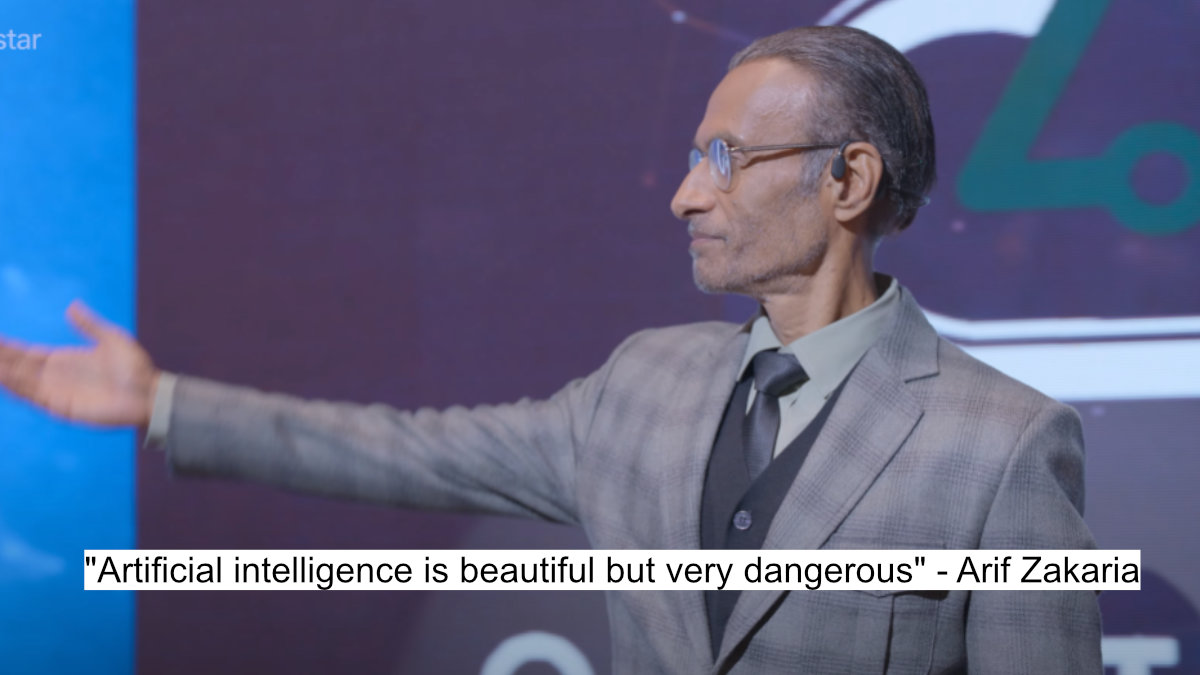 artificial intelligence is beautiful but very dangerous - arif zakaria