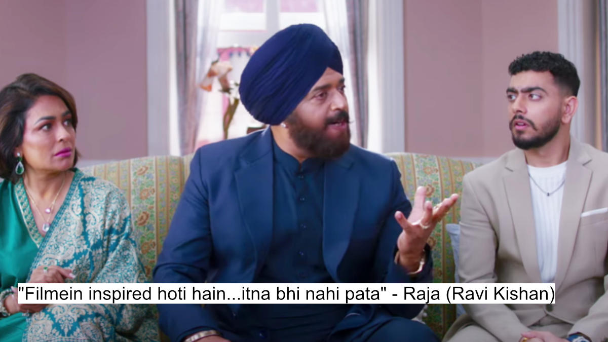 "filmein inspired hoti hain...itna bhi nahi pata" - raja (ravi kishan)