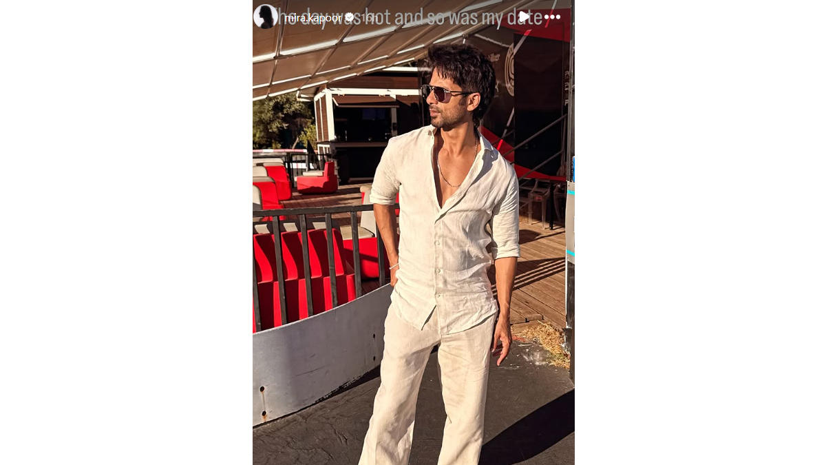 Shahid Kapoor: Mira'S Hot Date And Life Partner! Couple'S Vacation Picture Is A Mood 1 mira kapoor instagram story