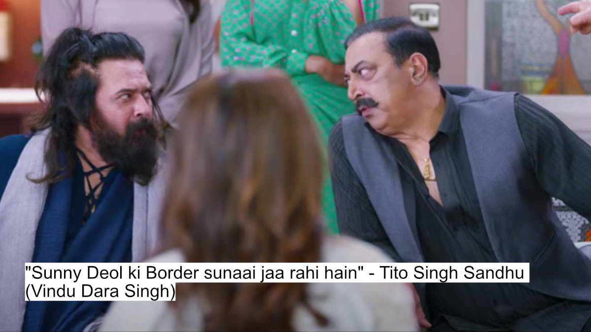 "sunny deol ki border sunaai jaa rahi hain" - tito singh sandhu (vindu dara singh)